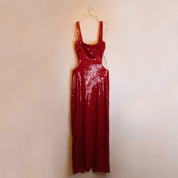 Meshki ( Adoria Sequin Cut out Dress) - Picture 4 of 6